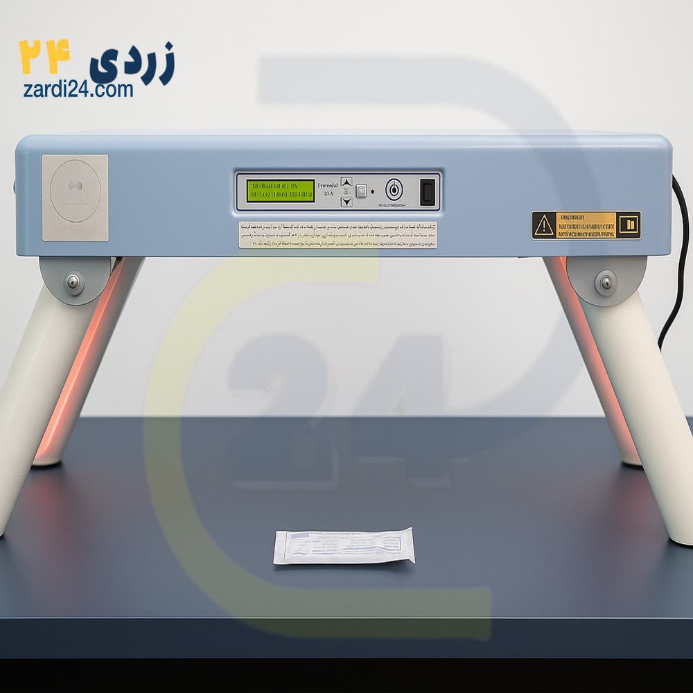 دستگاه زردی نوزاد 12 لامپ ارج