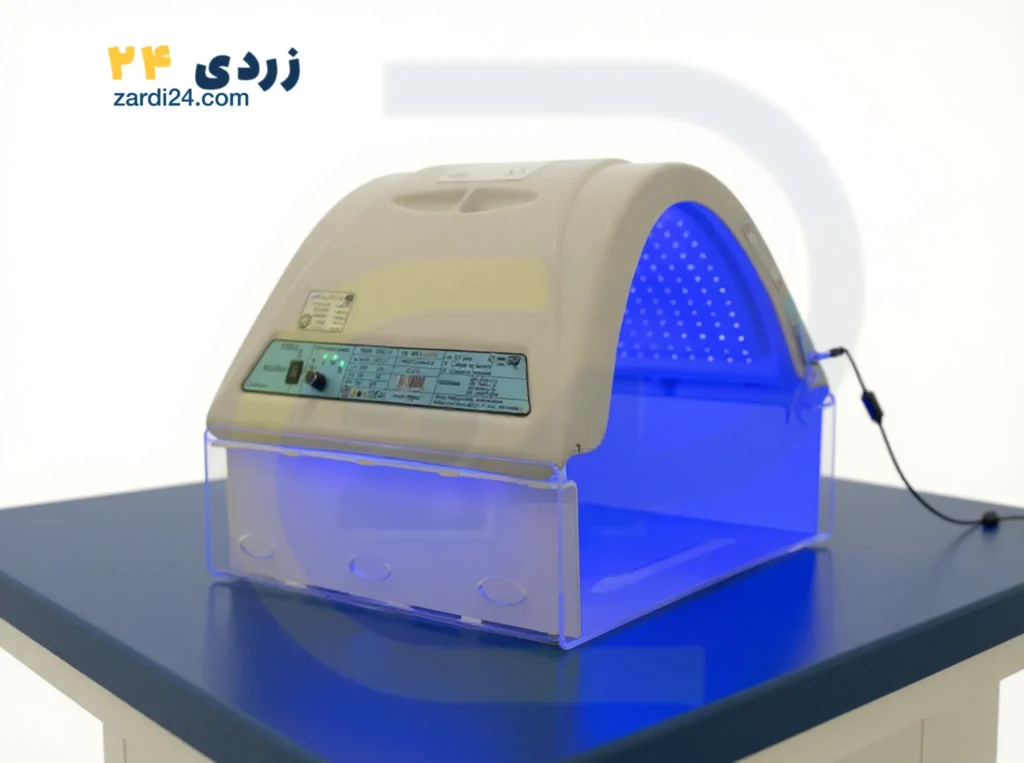 دستگاه زردی نوزاد 6 لامپ تونلی تپکو (اجاره)